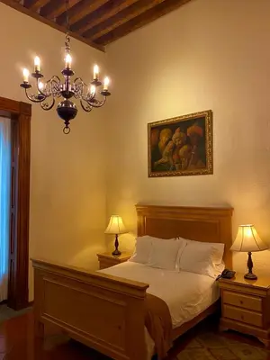 Cama o camas de una habitación en Estrella de Belem B&B and Spa