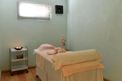 Cama o camas de una habitación en Villa Bejar Cuernavaca