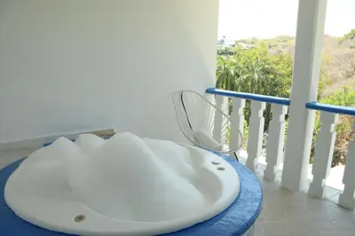 Un balcón o terraza de Villa Bejar Tequesquitengo
