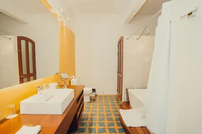 Un baño de Hotel Azul de Oaxaca