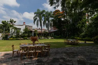 Jardín al aire libre en Hotel Boutique Casa de Campo
