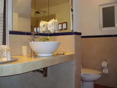 Un baño de Hotel Boutique Casa de Campo