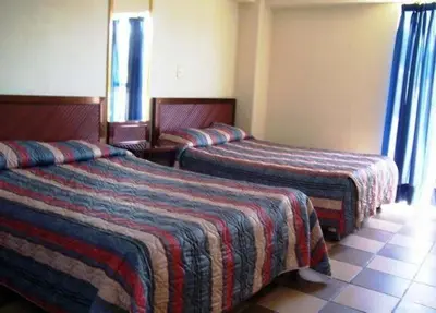 Cama o camas de una habitación en Hotel Don Pedro Centro
