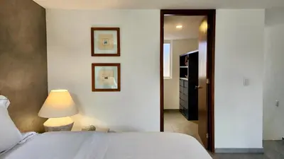 Cama o camas de una habitación en Casa Tamayo