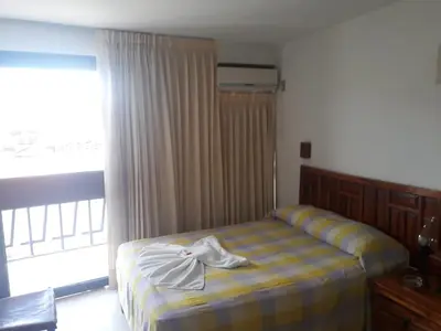 Cama o camas de una habitación en Hotel Maria Luisa