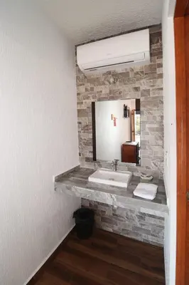 Un baño de Hotel Casa Frida