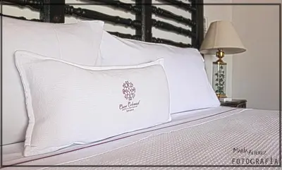 Cama o camas de una habitación en Hotel Casa Colonial - Adults Only