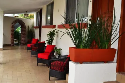 Zona de estar de Hotel Rinconada de Cortes