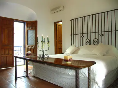 Zona de estar de Casa de Siete Balcones Hotel Boutique