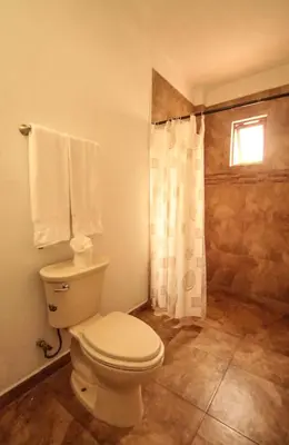 Un baño de Posada Hacienda Real