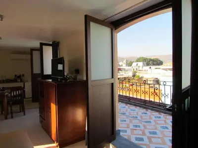 Un balcón o terraza de Hotel Casa Antigua