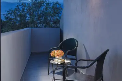 Zona de estar de ROOM Hotel & Suites