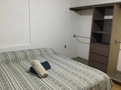 Cama o camas de una habitación en Trotamundo Oaxaca Hostel