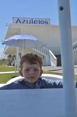 Niños alojados en Hotel Azulejos