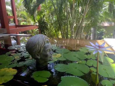 Jardín al aire libre en CASA CHU