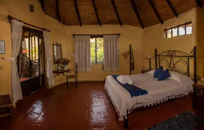 Cama o camas de una habitación en Valle Místico Hotel Boutique