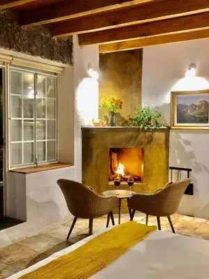 Zona de estar de Valle Místico Hotel Boutique