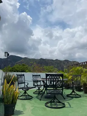 Paisaje cerca de esta posada u hostería
