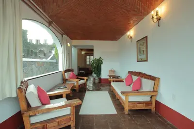 Zona de estar de Posada del Tepozteco - Hotel & Gallery