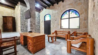 Zona de estar de Rancho Agua Salada