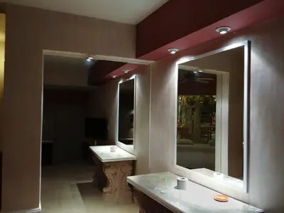 Un baño de New York Hotel/Motel