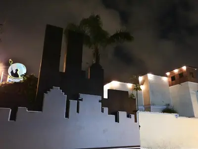 Edificio en el que se encuentra el motel