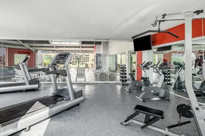 Gimnasio o instalaciones de fitness de Fiesta Inn Express Puebla Finsa