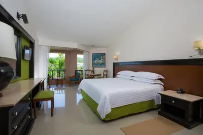 Cama o camas de una habitación en Barceló Huatulco - All Inclusive