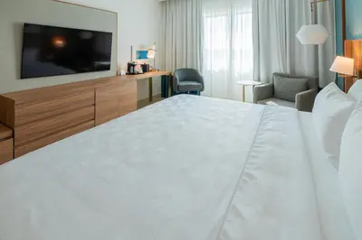 Cama o camas de una habitación en Holiday Inn Acapulco La Isla by IHG