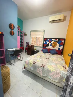 Cama o camas de una habitación en Casa en el centro de veracruz
