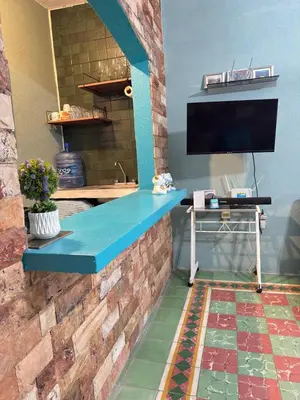 Una cocina o zona de cocina en Casa en el centro de veracruz