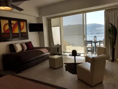 Zona de estar de SUITE SELECT TORRES GEMELAS