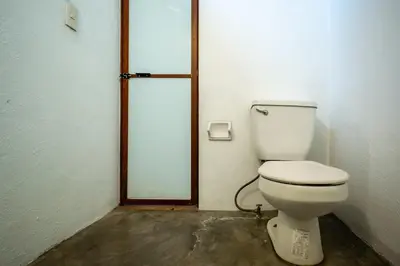 Un baño de OYO Cabañas Abril, Mazunte