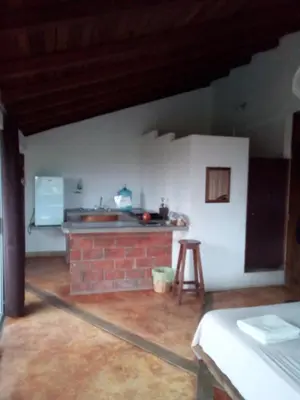 Una cocina o zona de cocina en Villa Luna de Miel