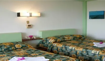 Cama o camas de una habitación en Angel del Mar