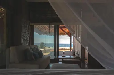 Zona de estar de Casa Kundavi Beach Front Paradise