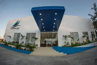 Plano de Hotel Santa Cruz Juchitan