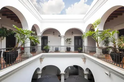 Un balcón o terraza de Hotel Boutique Naura Centro
