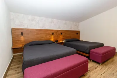 Cama o camas de una habitación en Hotel Boutique Naura Centro