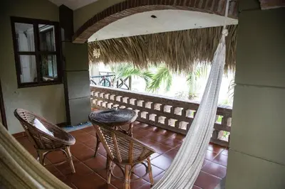 Zona de estar de Beachfrontguesthouse