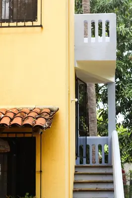 Un balcón o terraza de La posada del Monsieur
