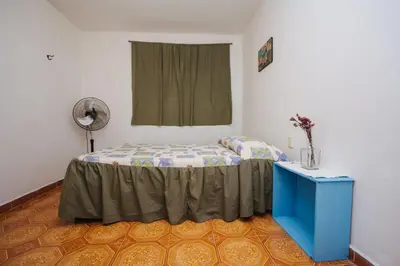 Cama o camas de una habitación en Las Huellas del Caminante