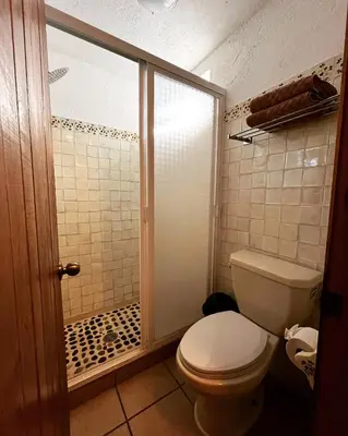 Un baño de Hotel Hacienda Ventana del Cielo