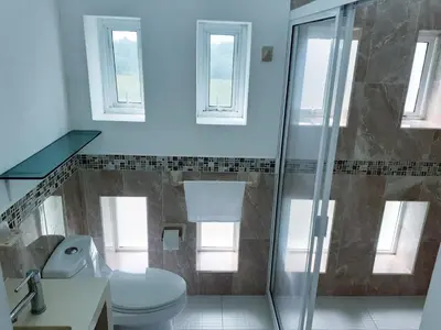 Un baño de Hotel La Estrella Polar