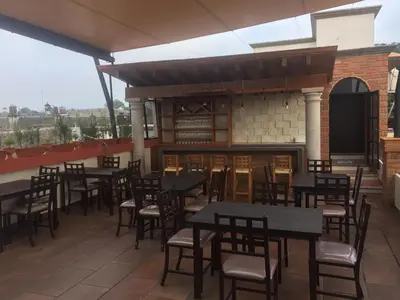 Un restaurante o sitio para comer en Hotel Posada San Antonio Coatepec