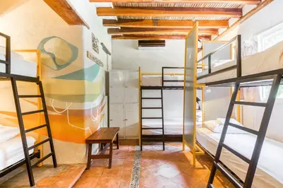 Litera o literas de una habitación en Nílu Puerto Escondido by Selina