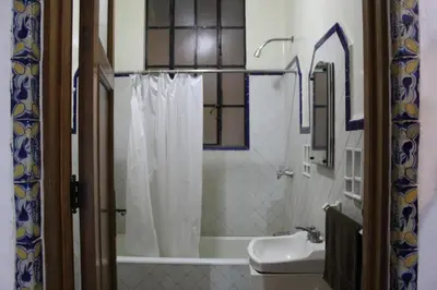 Un baño de Home Sweet Home
