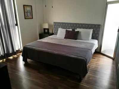Cama o camas de una habitación en Hotel delf-inn