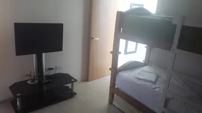 Cama o camas de una habitación en CASA EN EL FRACCIONAMIENTO SAN FERNANDO 1