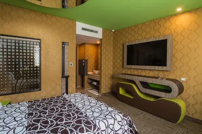 Cama o camas de una habitación en HOTEL ZARAGOZA INN BOUTIQUE